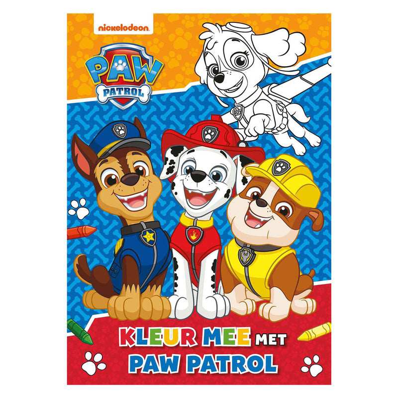 Kleur mee met PAW Patrol