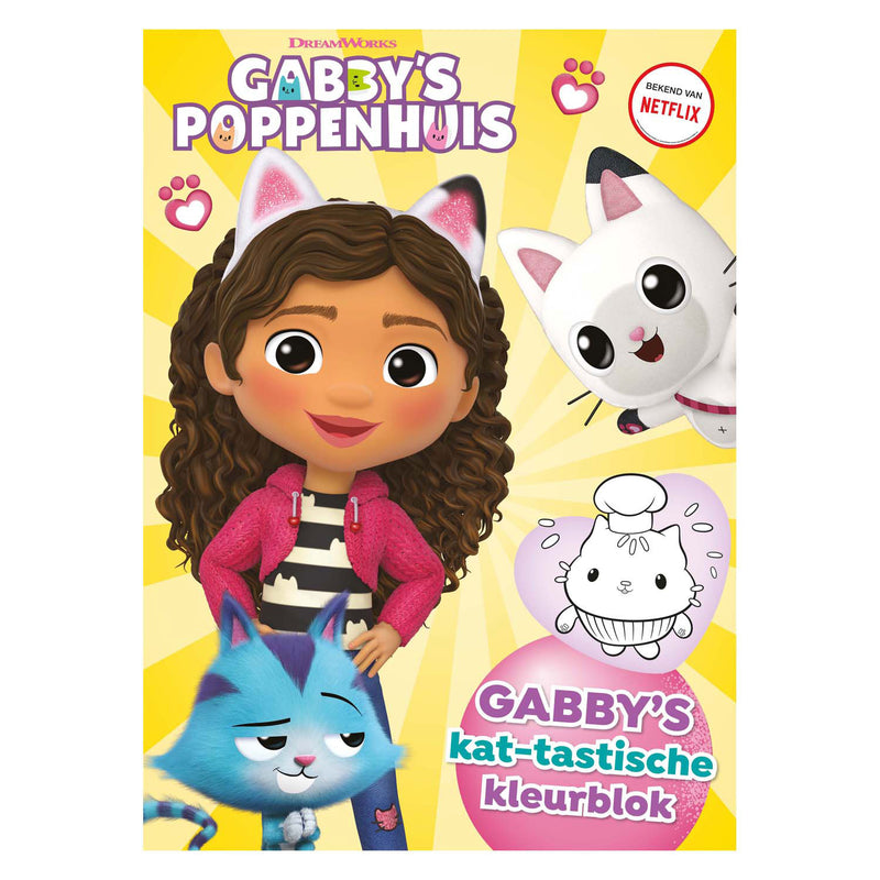 Gabby's kat-tastische kleurblok
