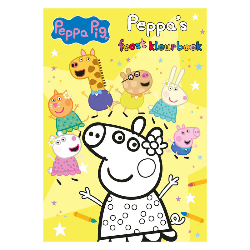 Peppa's feestkleurboek