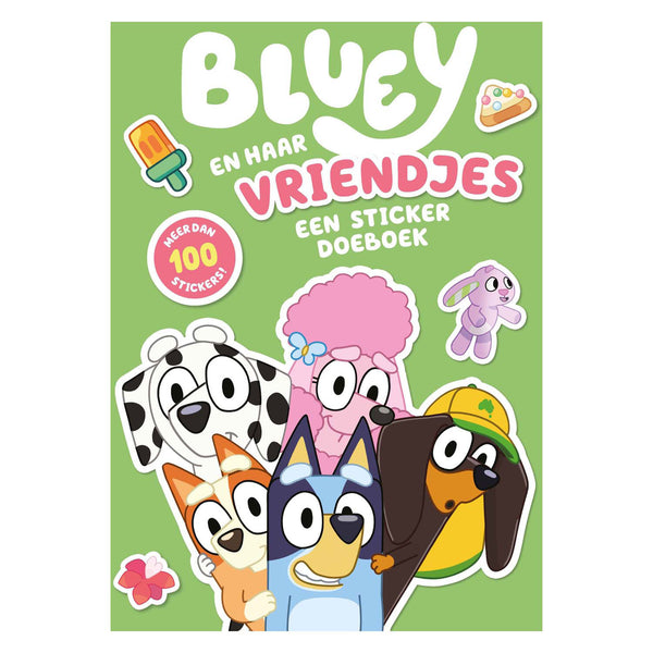 Bluey en haar vriendjes Sticker Doeboek