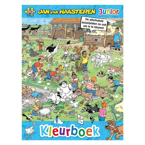 Jan van Haasteren Junior Kleurboek