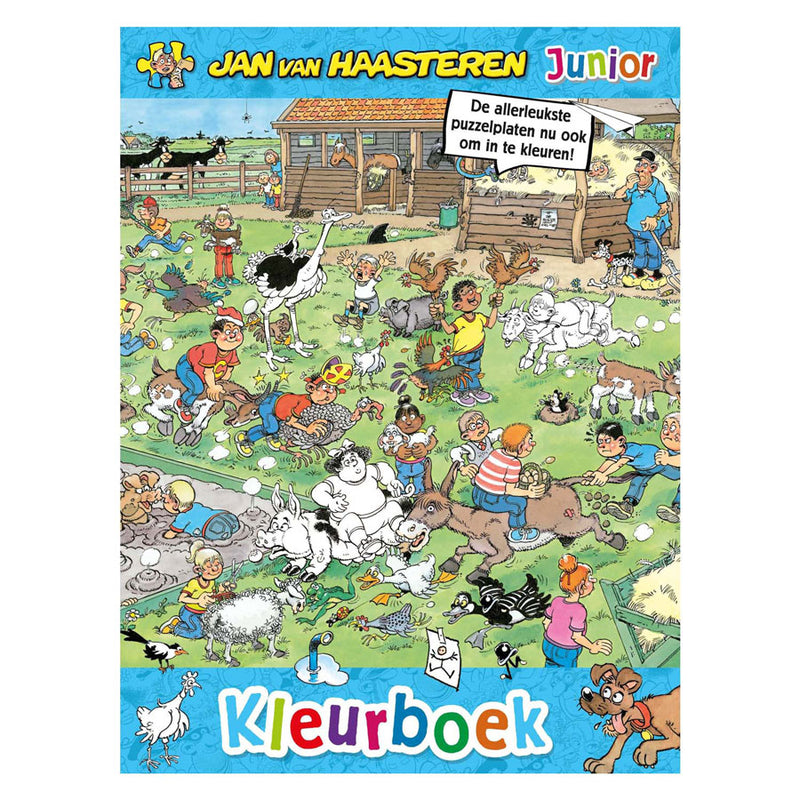 Jan van Haasteren Junior Kleurboek