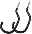 Ophanghakenset / plafondhakenset Edge - zwart