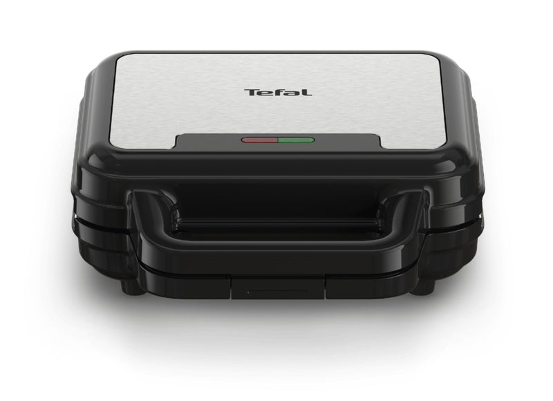 Tefal SW383D UltraCompact Wafel-Tosti-IJzer &amp; Contactgrill RVS/Zwart