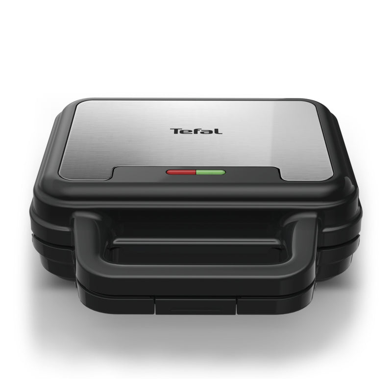 Tefal SW383D UltraCompact Wafel-Tosti-IJzer &amp; Contactgrill RVS/Zwart