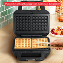 Tefal SW383D UltraCompact Wafel-Tosti-IJzer &amp; Contactgrill RVS/Zwart