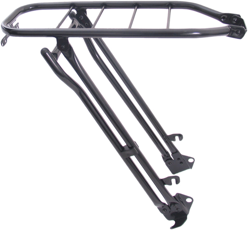 Achterdrager 28" Gazelle met 57 t/m 61 cm met klapstandaard - zwart