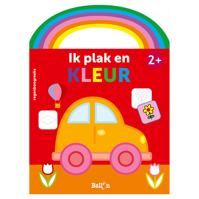 Ik Plak en Kleur - Auto
