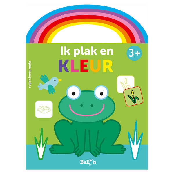 Ik Plak en Kleur - Kikker