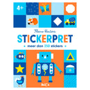 Kleine Kleuters Stickerpret Robot 4+