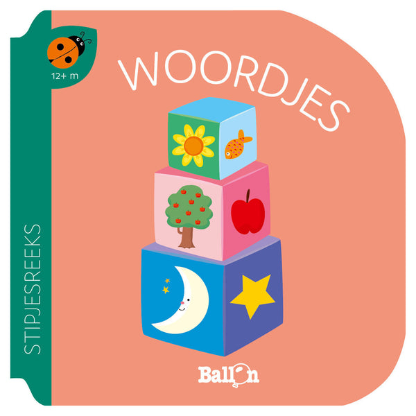 Kartonboek Stipjesreeks Woordjes