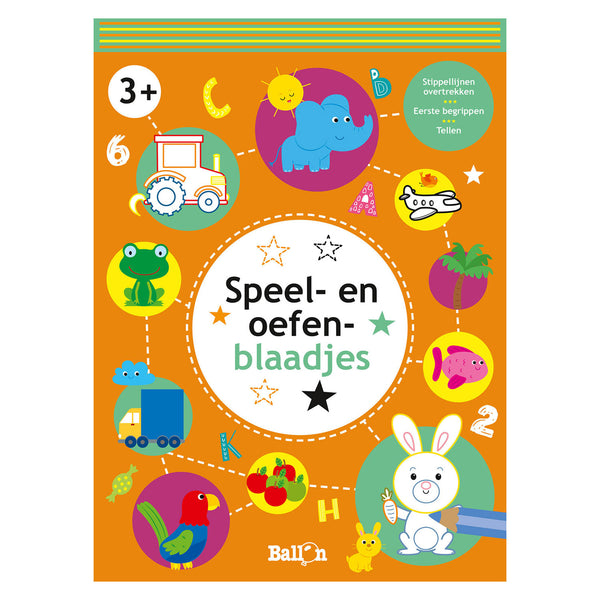 Speel- en Oefenblaadjes 3+ (Oranje)