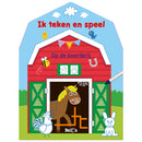 Ik teken en speel - Op de boerderij (wipe & clean)
