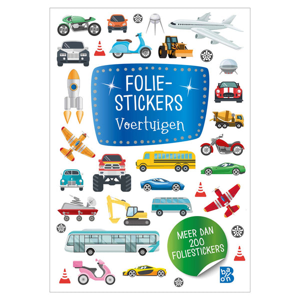 Glitter Foliestickers - Voertuigen