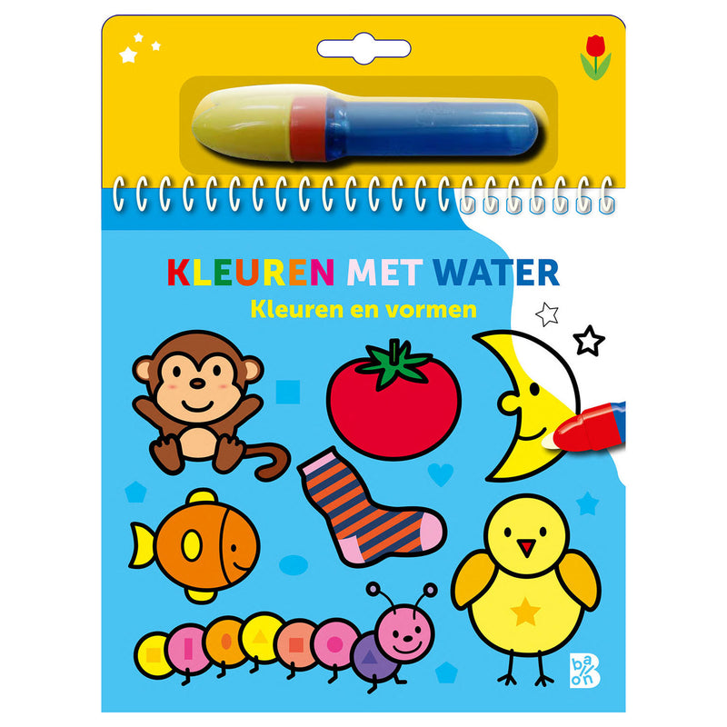 Kleuren met Water - Kleuren en vormen