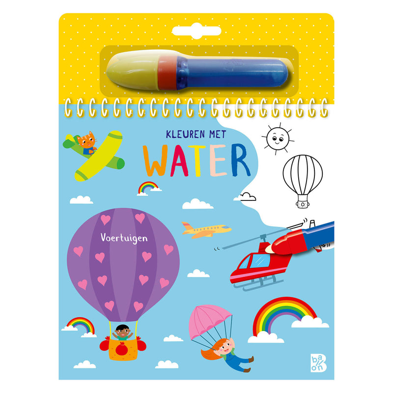 Kleuren met Water - Voertuigen