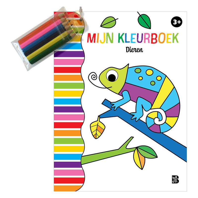 Kleurboek met Potloodjes - Dieren