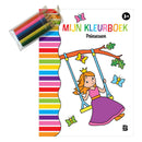 Kleurboek met Kleurpotloodjes - Prinsessen