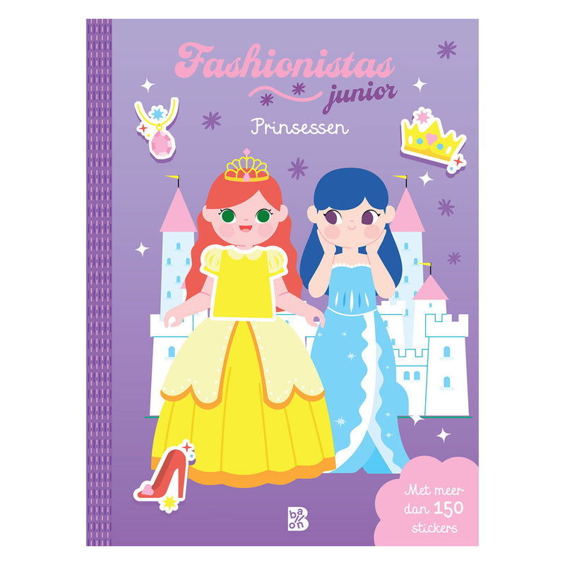 Stickerboek Fashionistas Junior Prinsessen - 150 Stickers