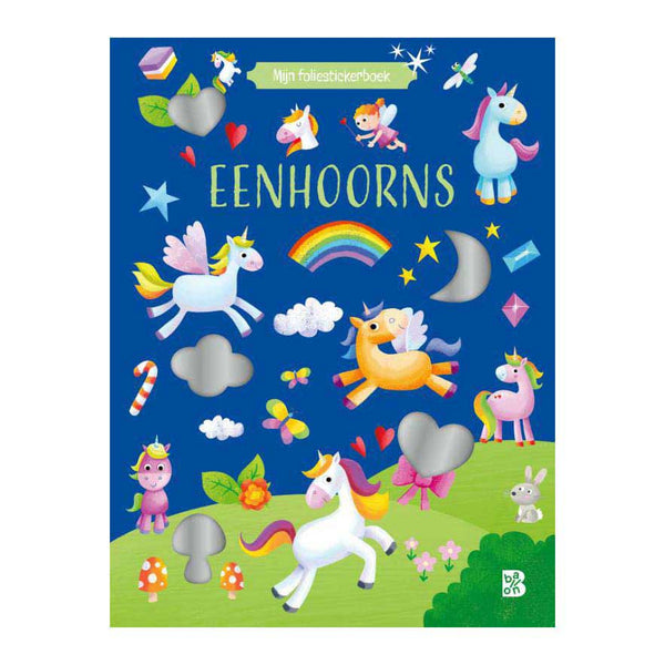 Foliestickerboek Eenhoorns