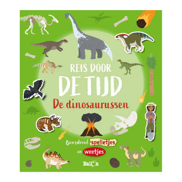Stickerboek Reis Door de Tijd - De Dinosoaurussen