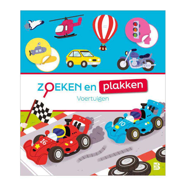 Zoeken en Plakken - Voertuigen
