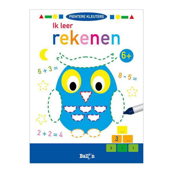 Ik Leer Rekenen Wipe and Clean 6+