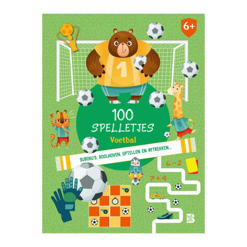100 Spelletjes Voetbal 6+
