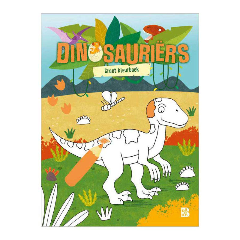 Groot Kleurboek Dinosauriers