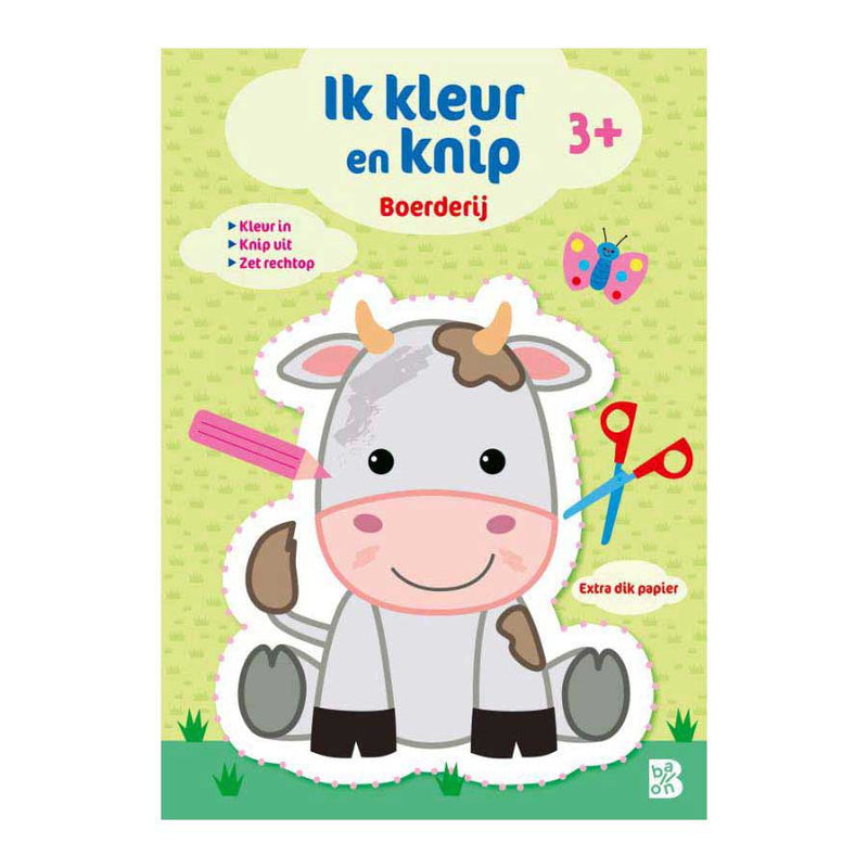 Ik Kleur en Knip - Boerderij