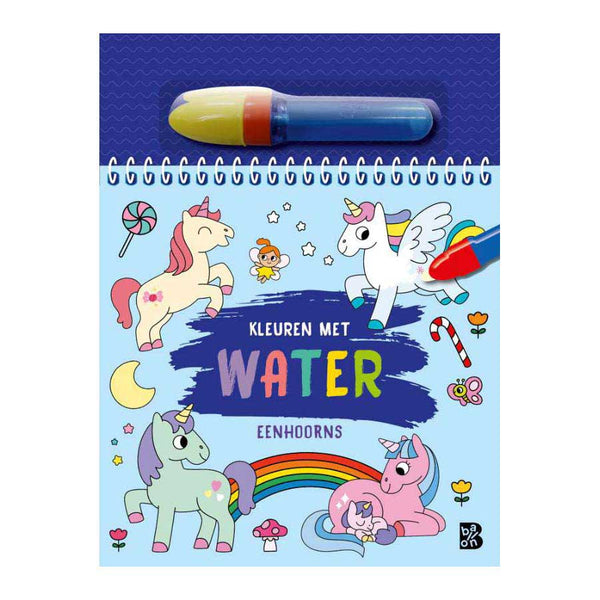 Kleuren met Water - Eenhoorns