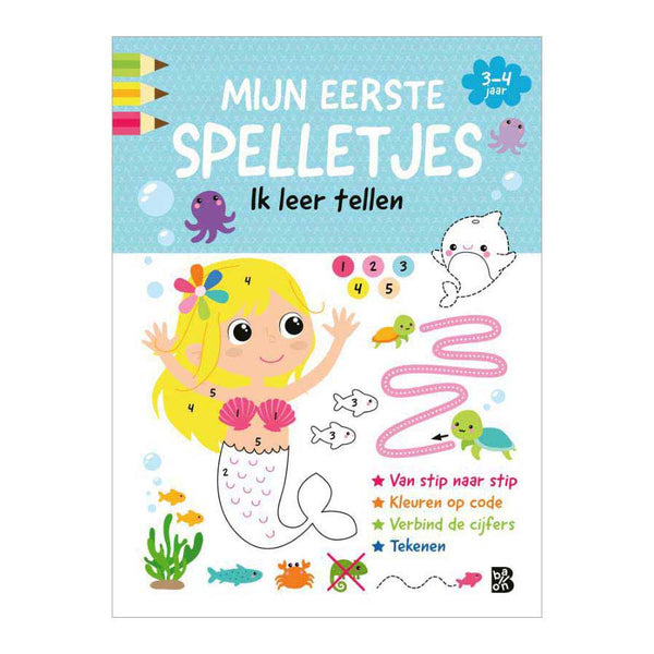 Mijn Eerste Spelletjes - Ik Leer Tellen 3-4 jaar