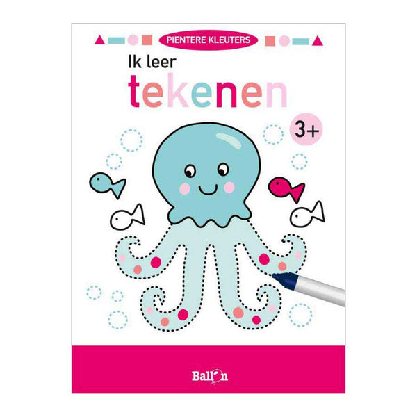 Ik leer Tekenen Wipe and Clean 3+