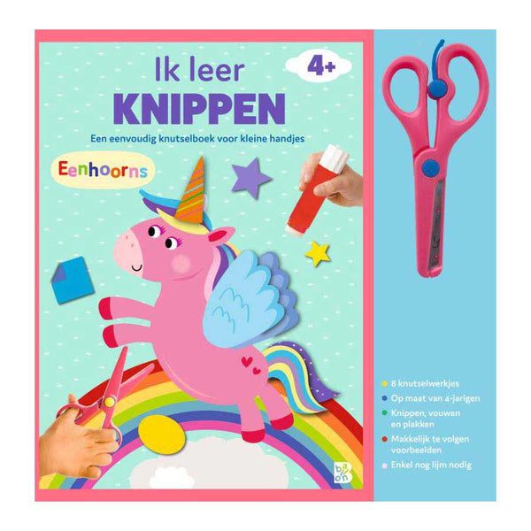 Ik leer knippen - Eenhoorns