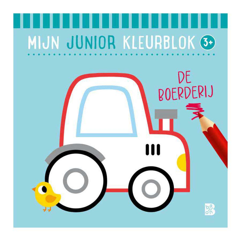 Mijn Junior Kleurblok - De Boerderij 3+