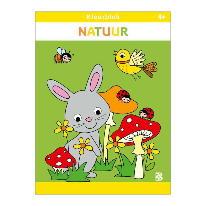 Kleurblok Natuur 4+