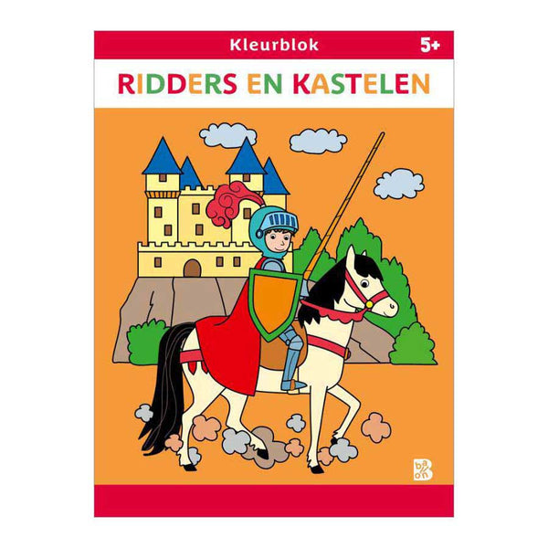 Kleurblok Ridders en Kastelen 5+