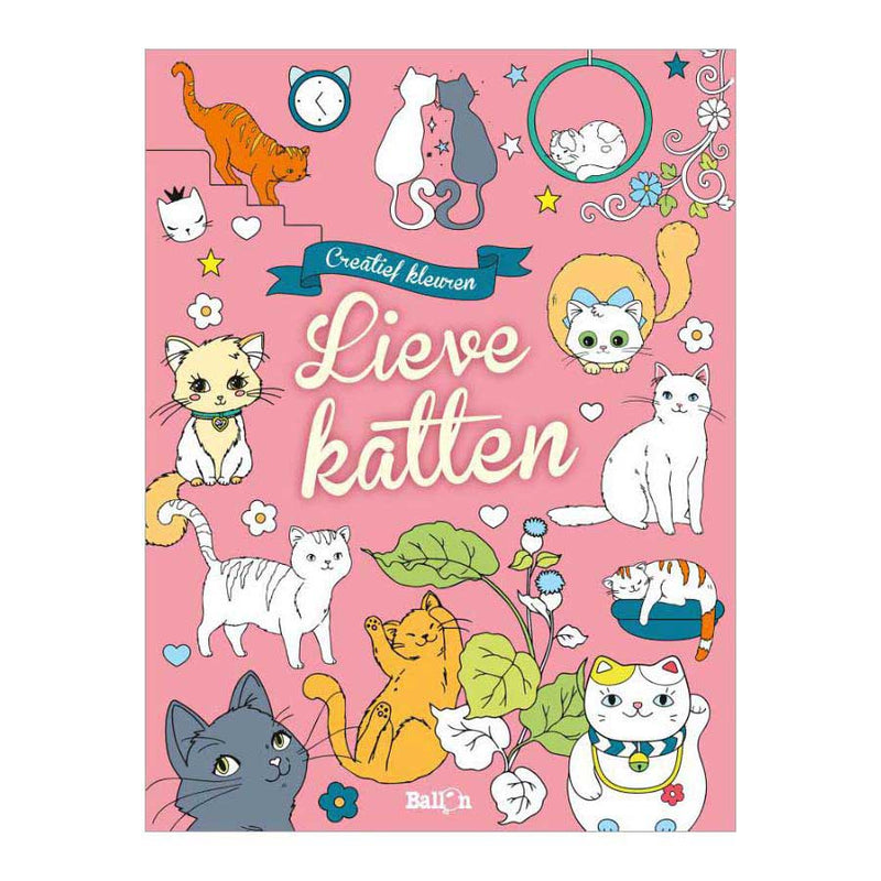 Kleurboek Lieve Katten