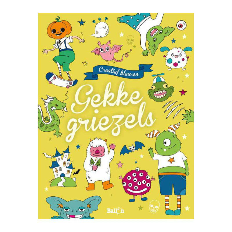 Kleurboek Gekke griezels