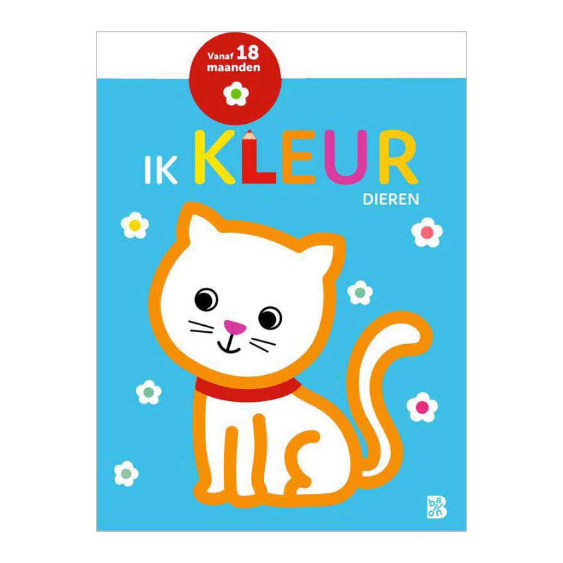 Mijn Allereerste Kleurboek - Ik kleur Dieren 18m+