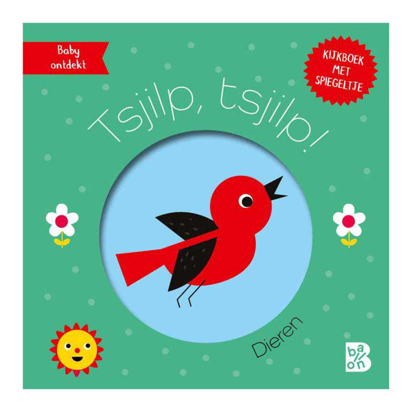 Kijkboekje Met Spiegeltje - Tsjilp, tsjilp! Dieren