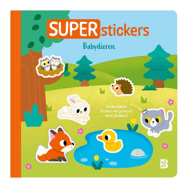 Superstickers - Babydieren 18m+