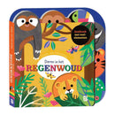 Zoek- en Voelboek - Dieren in het Regenwoud 12m+