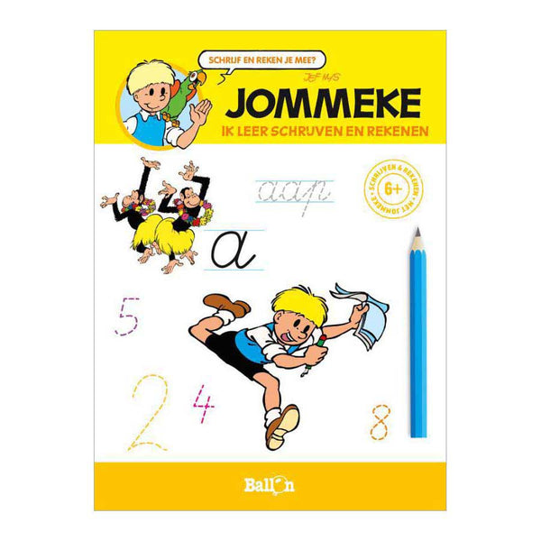 Jommeke - Ik Leer Schrijven en Rekenen 6+