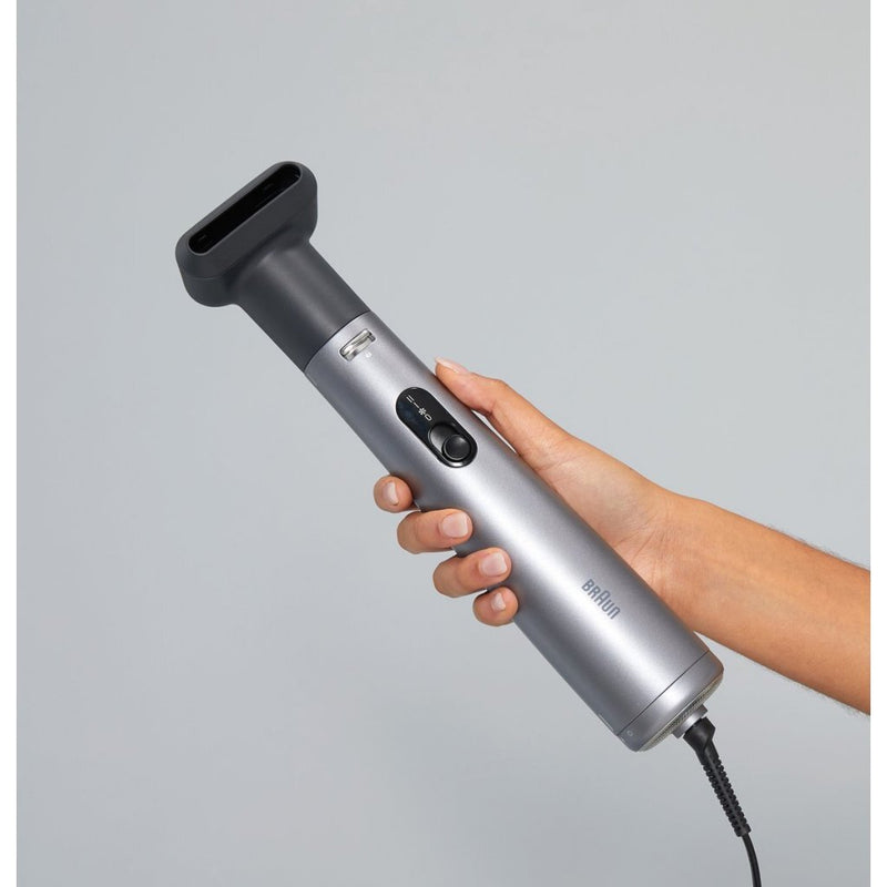 Braun AS4.3 BRAS430E F&ouml;hnborstel 1000W Zwart/Zilver