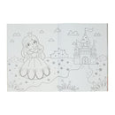 Kleur- en Stickerboek Fantasie Wereld