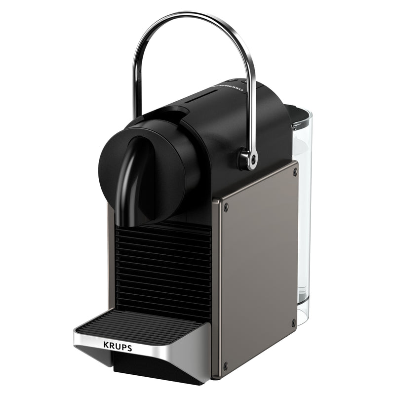Krups XN306T Pixie Koffiecupmachine Zwart/Titanium
