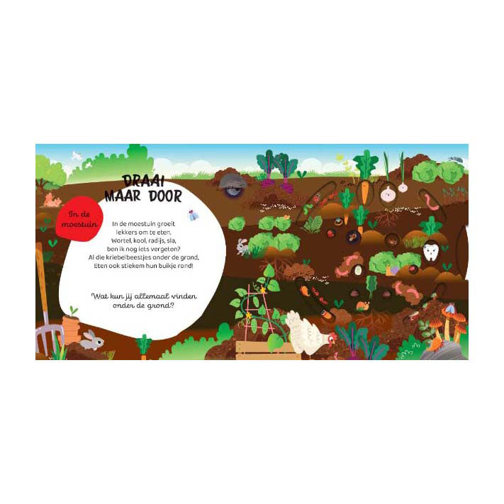 Draai Maar Door - Boerderij Kartonboek