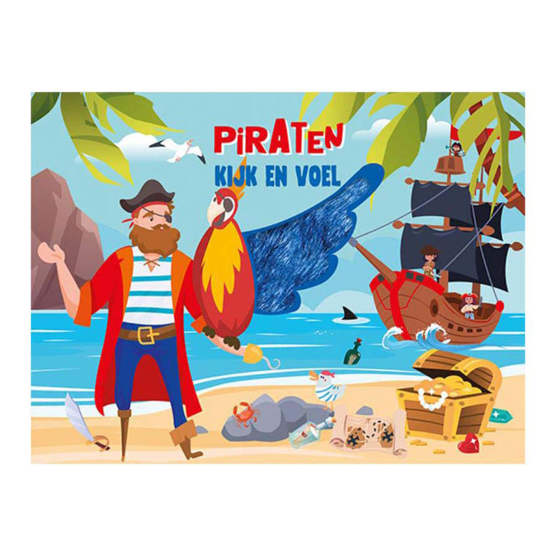 Kijk en Voel - Piraten Prentenboek