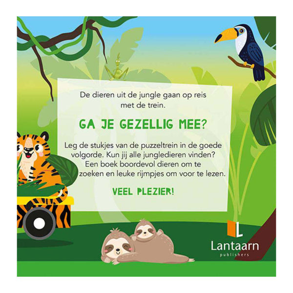 Boek en Puzzeltrein Jungle